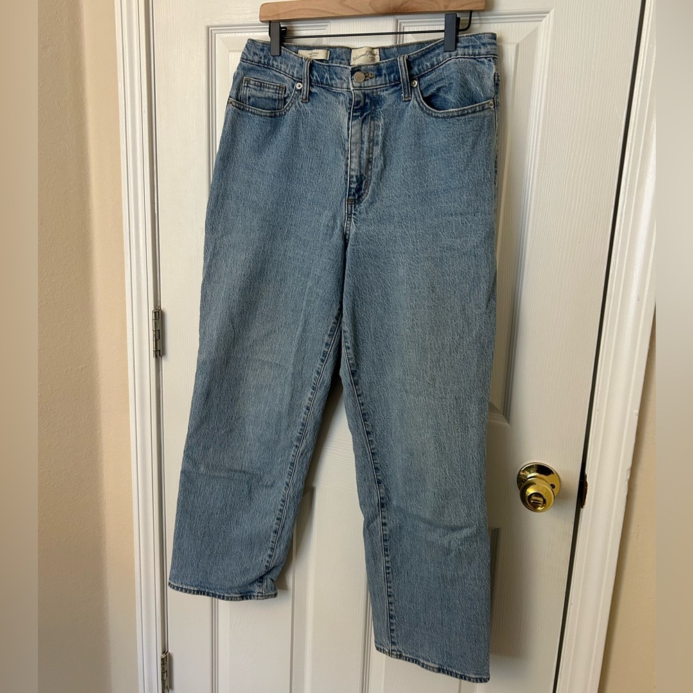 Size 12 Universal Threads straight leg light wash jeans